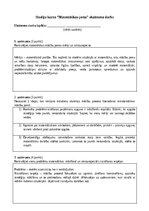 Konspekts 'Eksāmena darbs augstskolā studiju kursā "Matemātikas joma".', 1.