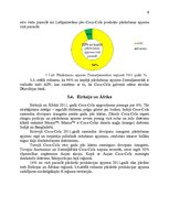 Konspekts '"The Coca-Cola Company" virzība tirgū', 10.