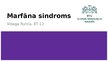 Prezentācija 'Marfāna sindroms', 1.