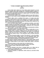 Eseja 'Latvijas nozīmīgākā makroekonomiskā problēma', 1.