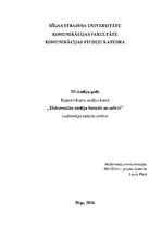 Konspekts 'Laikmetīgā māksla arhīvā', 1.