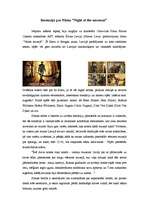 Eseja 'Recenzija par filmu "Nakts muzejā"', 1.