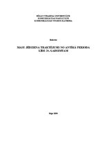 Referāts 'Masu jēdziena traktējums no antīkā perioda līdz 20.gadsimtam', 1.