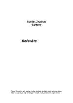 Referāts 'Patriks Zīskinds "Parfīms"', 1.