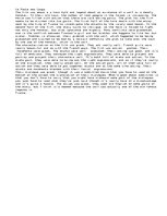 Eseja 'A Review on the Movie "The Brotherhood of the Wolves"', 1.