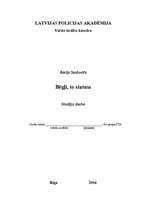 Referāts 'Bēgļi, to statuss', 1.