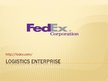 Prezentācija 'Logistics Enterprise', 1.