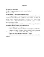 Diplomdarbs 'Uzņēmuma AS "Grindex" finanšu analīze', 5.