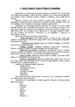 Prakses atskaite 'Kvalifikācijas prakses pārskats par darbu reklāmas aģentūrā', 4.