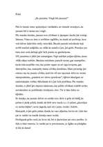 Eseja 'Es - jaunietis. Viegli būt jaunam?', 1.