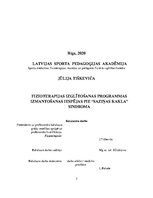 Diplomdarbs 'Fizioterapijas izglītošanas programmas izmantošanas iespējas pie "saziņas kakla"', 2.