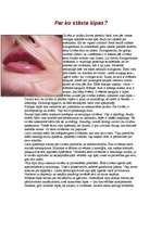 Referāts 'Lūpas', 5.