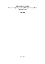 Konspekts 'Sazarotas līnijas ar konstantu šķērsgriezumu aprēķins', 1.