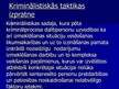 Prezentācija 'Kriminālistiskās taktikas jēdziens un saturs', 3.