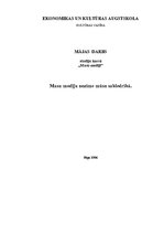 Referāts 'Masu mediju nozīme mūsu sabiedrībā', 1.