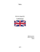 Referāts 'Lielbritānija', 1.