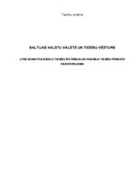 Referāts 'LPSR konstitucionālo tiesību īpatnības un padomju tiesību principu raksturojums', 1.