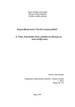 Konspekts 'Sabiedriskā doma, politiskā socializācija un masu mediju loma', 1.