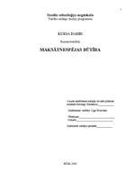 Referāts 'Maksātnespējas būtība', 1.