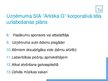 Prezentācija 'Uzņēmuma SIA "Arktika G" korporatīvā tēla uzlabošanas plāns', 7.