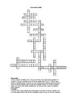 Konspekts 'Krustvārdu mīkla par dzīvniekiem', 1.