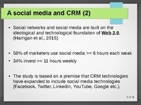 Prezentācija 'Modelling CRM in a Social Media Age', 5.