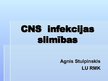 Prezentācija 'Centrālās nervu sistēmas infekcijas slimības', 1.