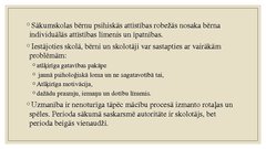 Referāts 'Personības attīstība sākumskolas bērniem', 11.