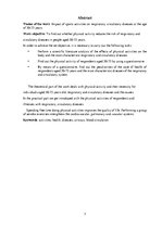 Referāts 'Sporta aktivitāšu ietekme uz elpceļu, asinsrites slimībām vecuma grupā 50- 75 ga', 3.