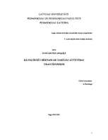Konspekts 'Kā palīdzēt bērnam ar garīgās attīstības traucējumiem', 1.