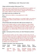 Konspekts 'Noveles analīze', 1.