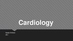 Prezentācija 'Cardiology', 1.