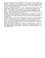 Eseja 'Element Mercury', 1.