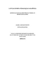 Referāts 'Gaisa un zemūdens rekreācijas resursu raksturojums un piedāvājums rekreatīvos pa', 1.