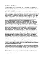 Eseja 'Ļeva Tolstoja darba "Tēvs Sergijs" recenzija', 1.