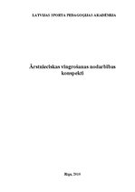 Konspekts 'Ārstnieciskas vingrošanas nodarbības konspekti bronhīta, bronhiālās astmas, pnei', 1.