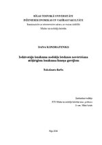 Diplomdarbs 'Iedzīvotāju ienākuma nodokļa ietekmes novērtēšana atšķirīgiem ienākuma līmeņa gu', 1.