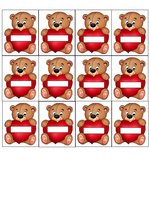 Paraugs 'Valentīndiena kartītes', 21.