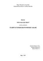 Referāts 'Vīns pasaules tirgū', 1.