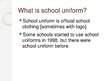 Prezentācija 'Latvian school uniforms', 2.