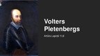 Prezentācija 'Valtera Pletenberga ietekme Livonijas vēsturē', 1.