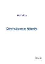 Referāts 'Samazināta uztura bīstamība. Anoreksija un bulīmija', 1.