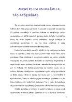 Referāts 'Samazināta uztura bīstamība. Anoreksija un bulīmija', 11.
