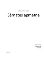 Referāts 'Sārnates apmetne', 1.