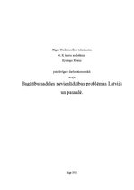 Referāts 'Bagātību sadales nevienlīdzības problēmas Latvijā un pasaulē', 1.