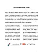 Referāts 'Pētījums par uzņēmuma Lattelecom pozicionēšanos un tēla veidošanu', 7.
