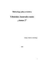 Konspekts 'Mārketinga plāna struktūra. Tehniskās jaunrades nams "Annas 2"', 1.