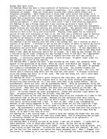 Eseja 'Personal Narrative on an experience involving a dream i had and how the next day', 1.