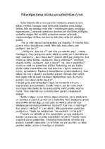 Eseja 'Filosofijas loma cilvēka un sabiedrības dzīvē', 1.