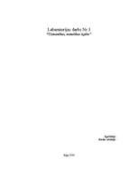 Referāts 'Uzmanības, noturības izpēte', 1.